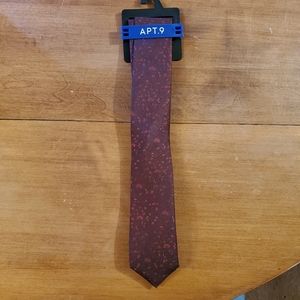 NWT Apt 9 Burgundy Tie